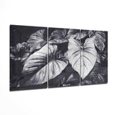 Leaves Glass Wall Art.